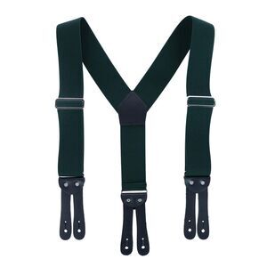 Welch Men's Elastic Button-End Y-Back 2 Inch Work Suspenders